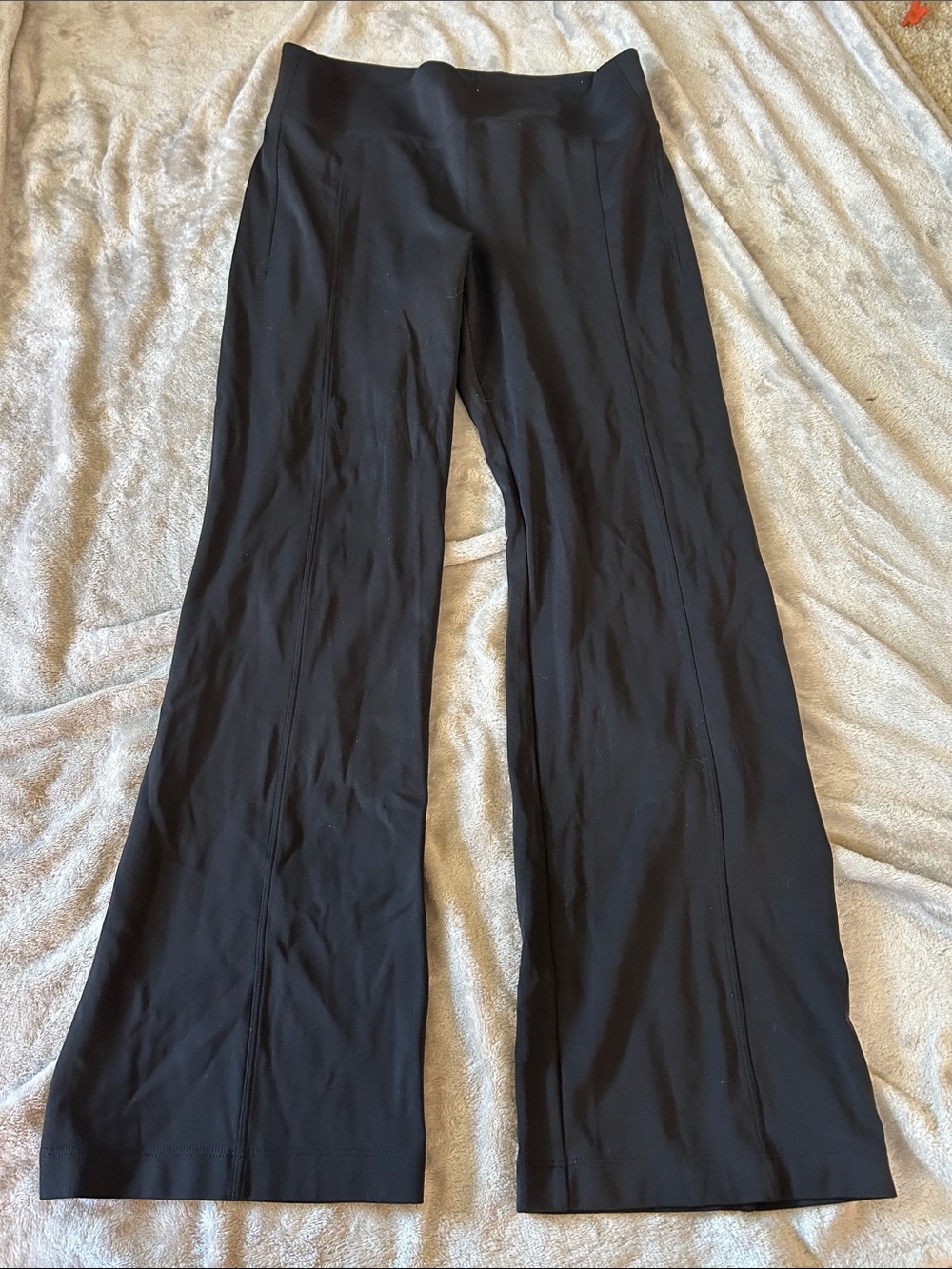 Athleta Black Straight-Leg Performance Pants